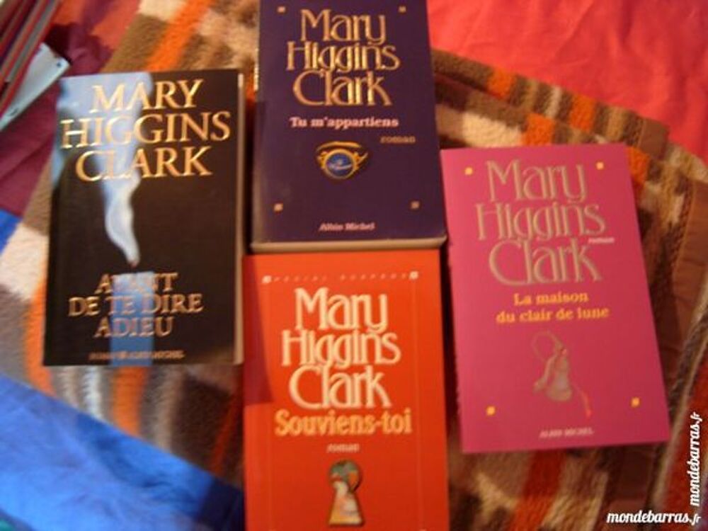 LOT LIVRES de Mary Higgins Clark Livres et BD