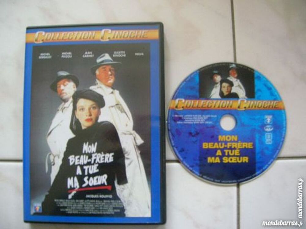 DVD MON BEAU-FRERE A TUE MA SOEUR Serrault/Carmet DVD et blu-ray