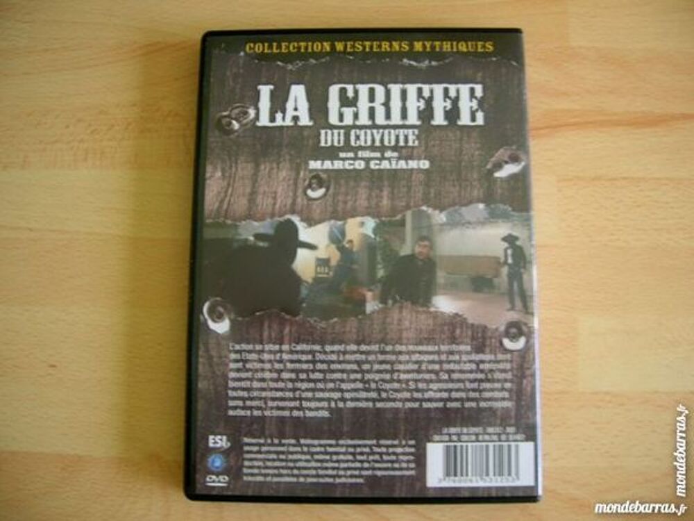 DVD LA GRIFFE DU COYOTE - Western DVD et blu-ray