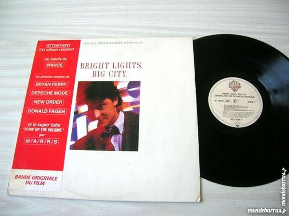 33 TOURS BRIGHT LIGHTS BIG CITY - BOF CD et vinyles