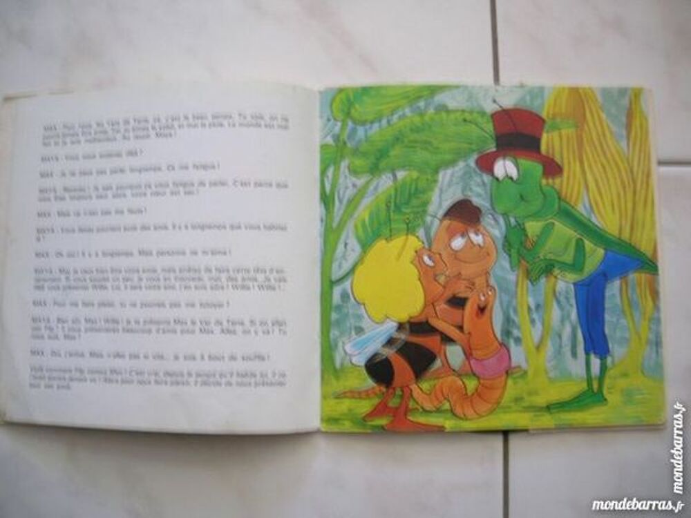 DISQUE LIVRE MAYA L'ABEILLE ET MAX Le ver de terre CD et vinyles