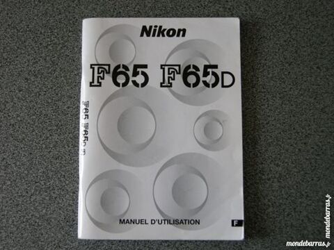 Mode d'emploi du NIKON F65-F65D 5 Épinay-sur-Seine (93)
