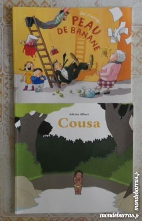 LOT N°8 2 ECOLE LOISIRS PEAU DE BANANE et COUSA 6 Attainville (95)