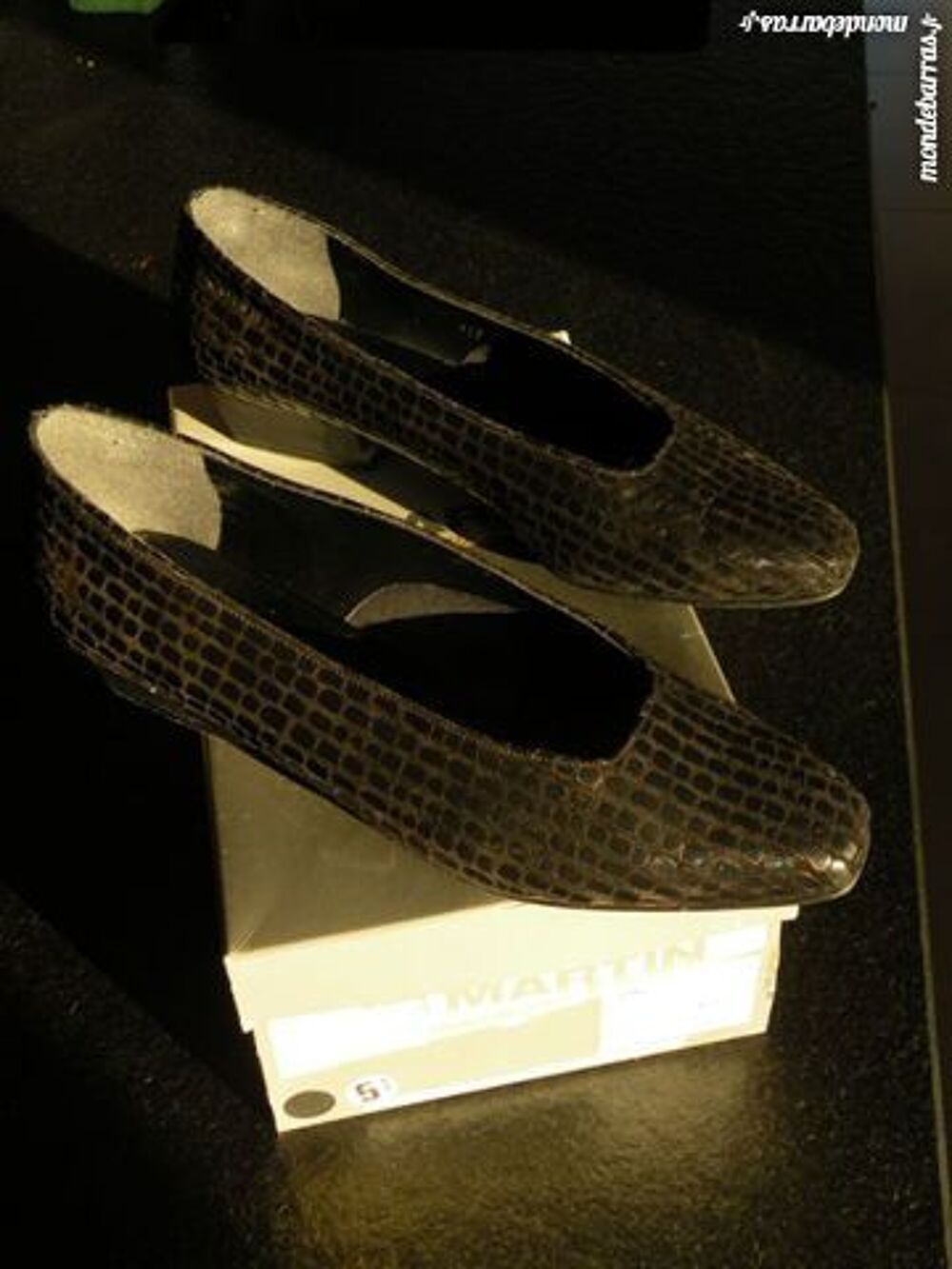 Escarpins de soir&eacute;e talon moyen P.39 Chaussures