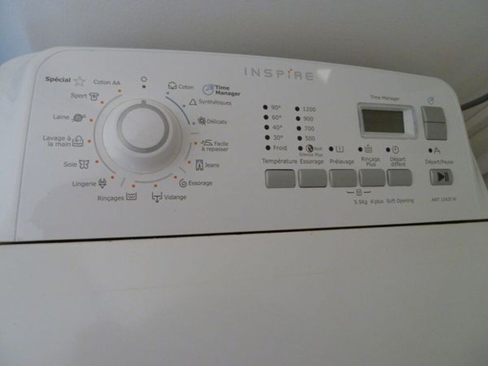 Lave-linge Top Electrolux Electroménager