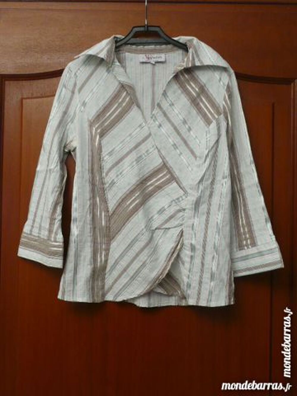 CHEMISIER SATINE ARMAND THIERY T38 Vêtements