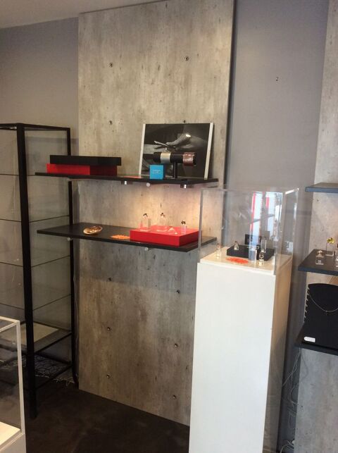 Panneaux mlamins effet bton avec tagres 1000 Brunoy (91)