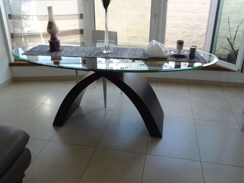 TABLE EN VERRE  DE SALLE A MANGER 180 Charenton-le-Pont (94)