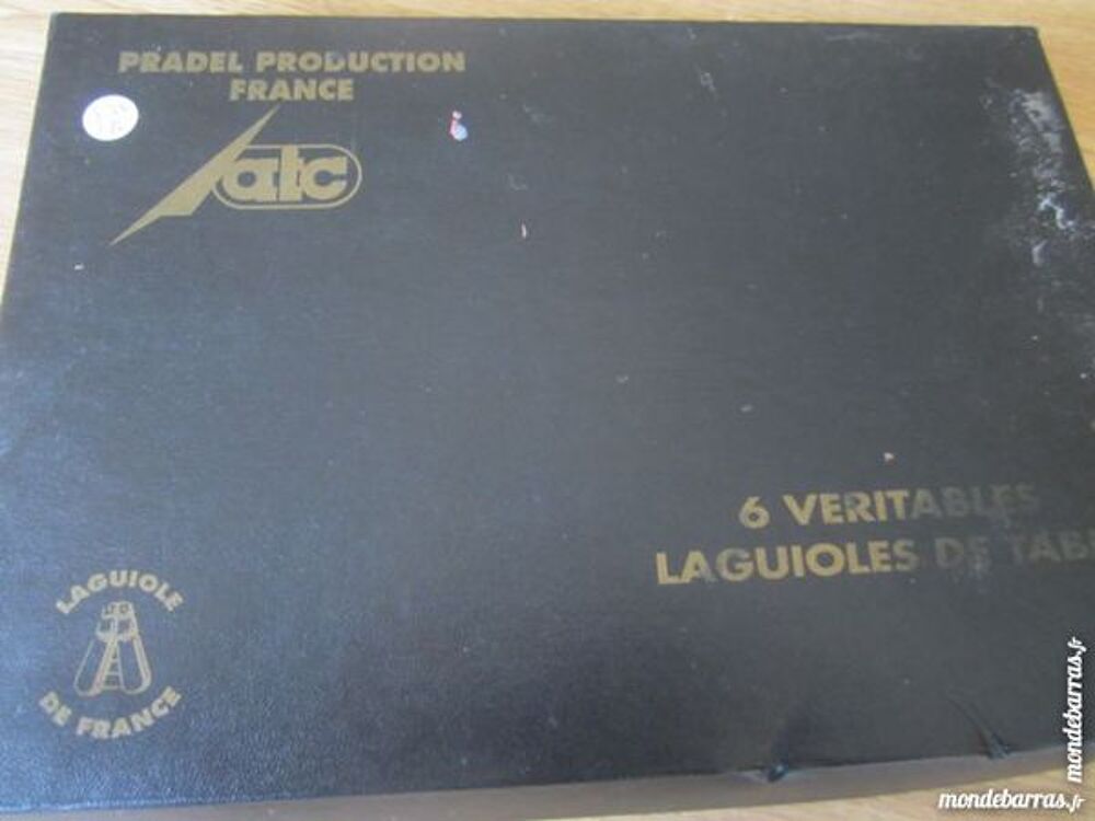 6 v&eacute;ritables fourchettes Laguiole Cuisine