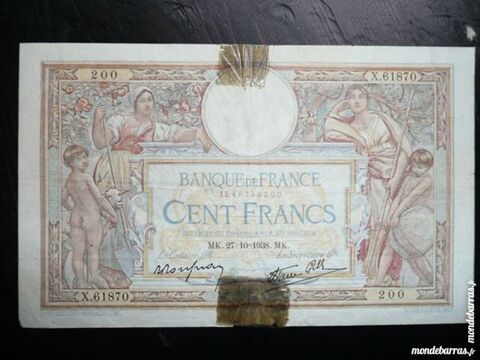 billet 100 francs Merson X.61870 – 200 5 Bordeaux (33)