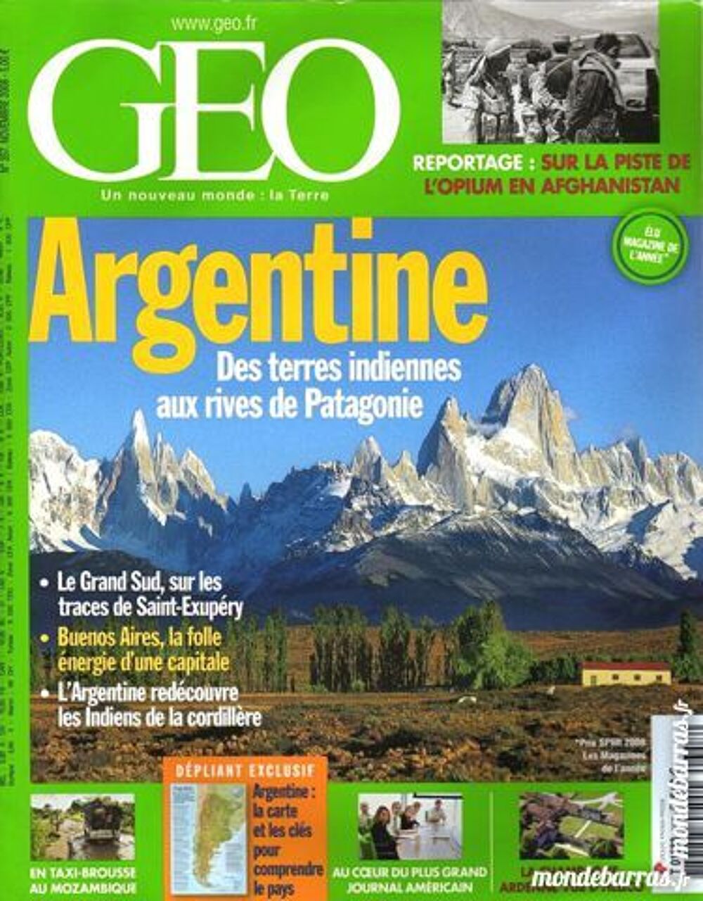 PATAGONIE - ARGENTINE Livres et BD