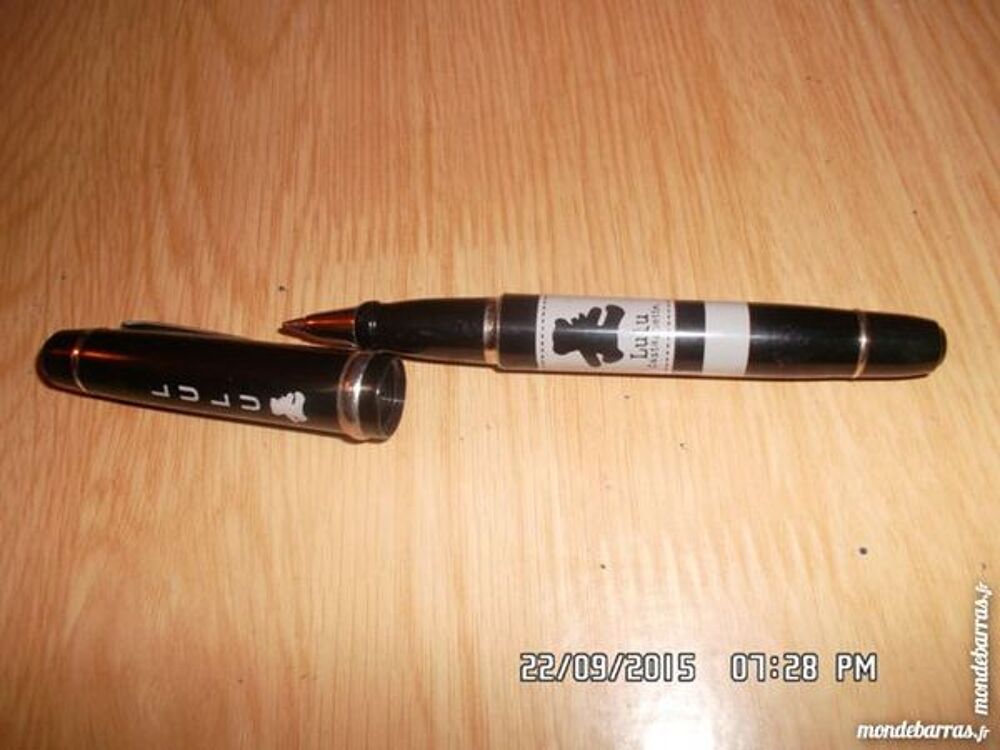 stylo plume noir LULU CASTAGNETTE Bijoux et montres