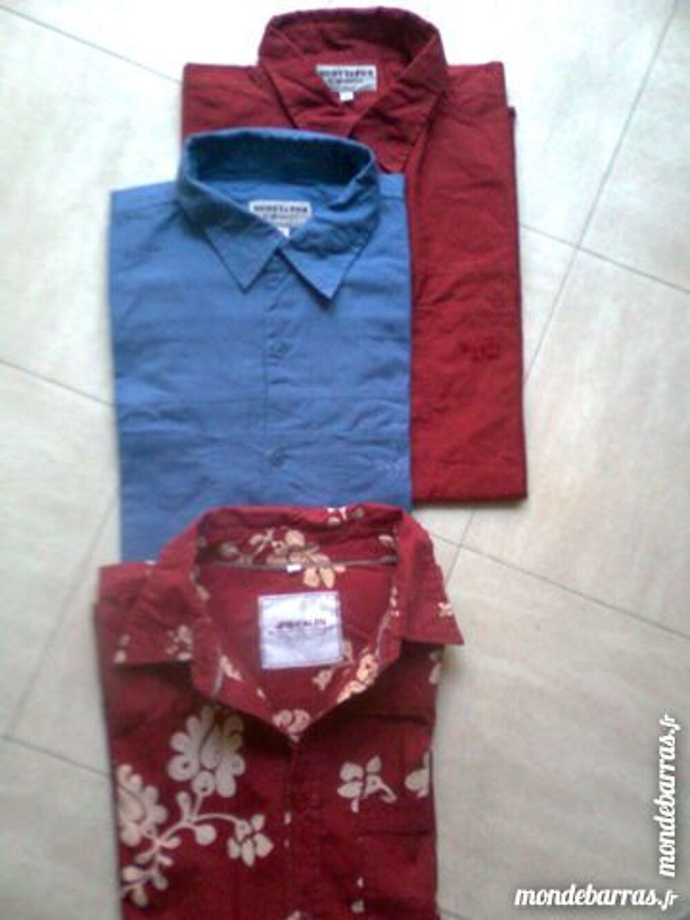 lot de chemises et pull - L et + . zoe Vtements