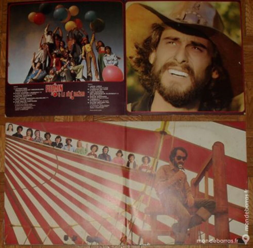 2 Albums vinyl 33 tours de Michel FUGAIN CD et vinyles