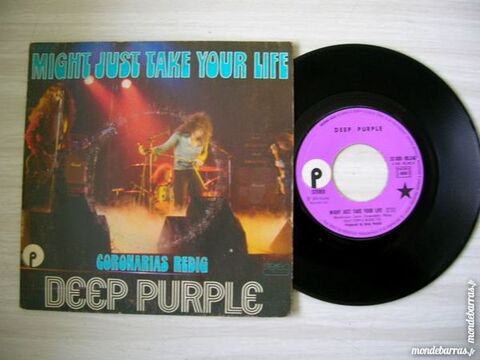 45 TOURS DEEP PURPLE Might just take your life 16 Nantes (44)