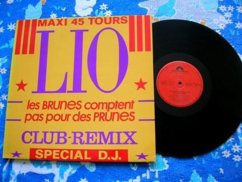 MAXI 45 TOURS LIO Les brunes comptent pas 14 Nantes (44)