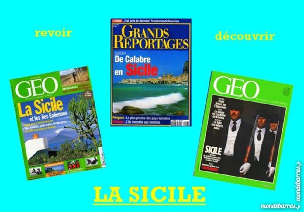revoir ou d&eacute;couvrir : LA SICILE / prixportcompris Livres et BD
