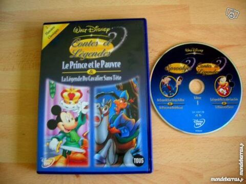 DVD MICKEY LE PRINCE et LE PAUVRE/LE CAVALIER 10 Nantes (44)