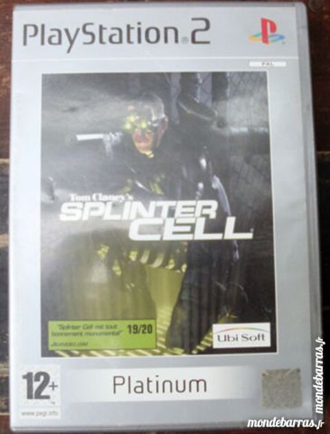 Jeu Playsyation 2 Splinter Cell 2 Villeneuve-d'Ascq (59)