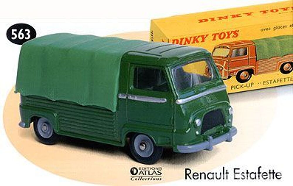 Renault Estafette Bach&eacute;e Dinky Atlas Neuf Boite Jeux / jouets
