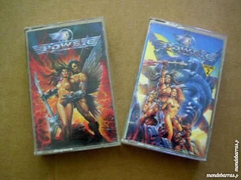 K7 POWER ROCK Volume 1 et 2  - HARD ROCK 16 Nantes (44)