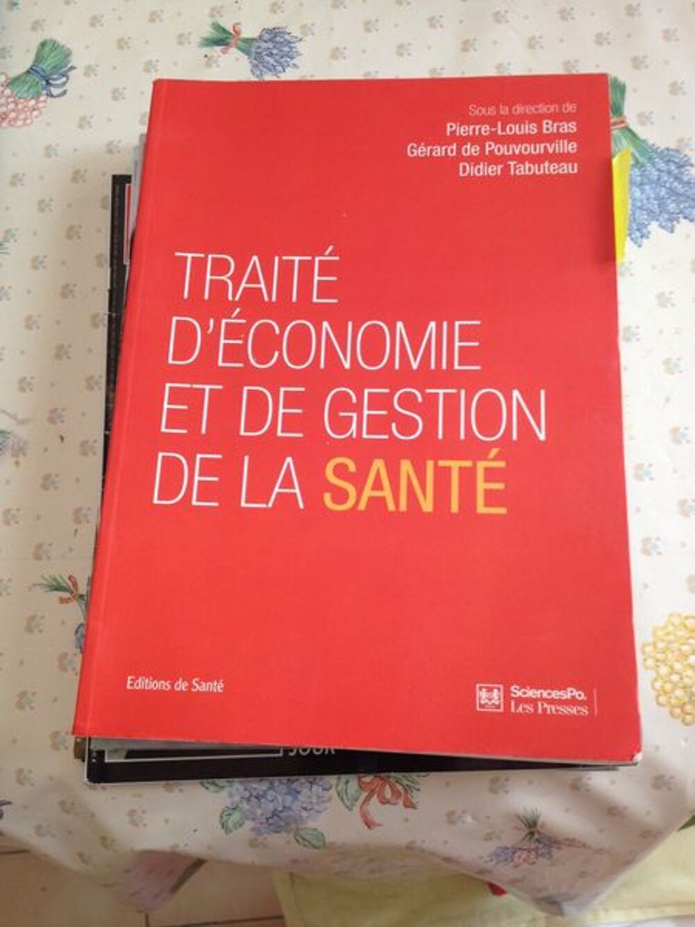 trait&eacute; d'&eacute;conomie et de gestion de la sant&eacute; Livres et BD