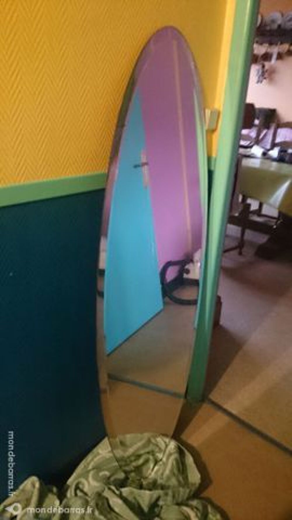 miroir ovale Décoration