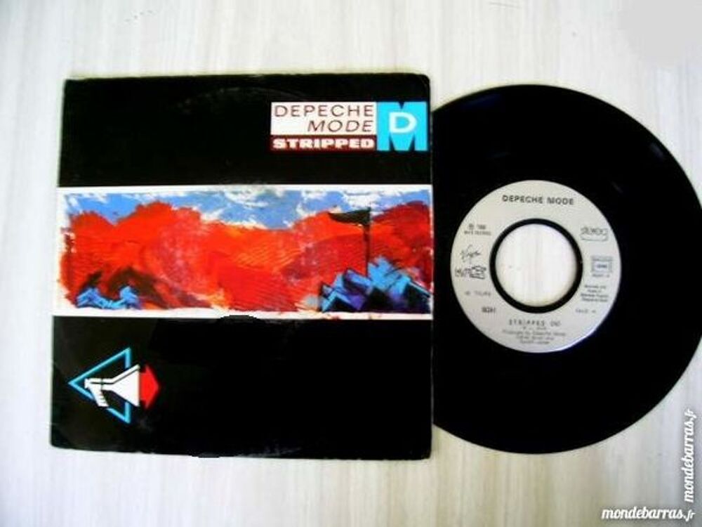45 TOURS DEPECHE MODE Stripped CD et vinyles
