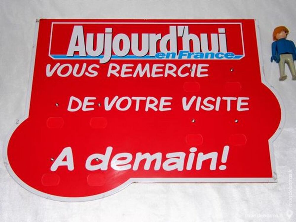 Enseigne publicit&eacute; plaque publicitaire vintage Décoration