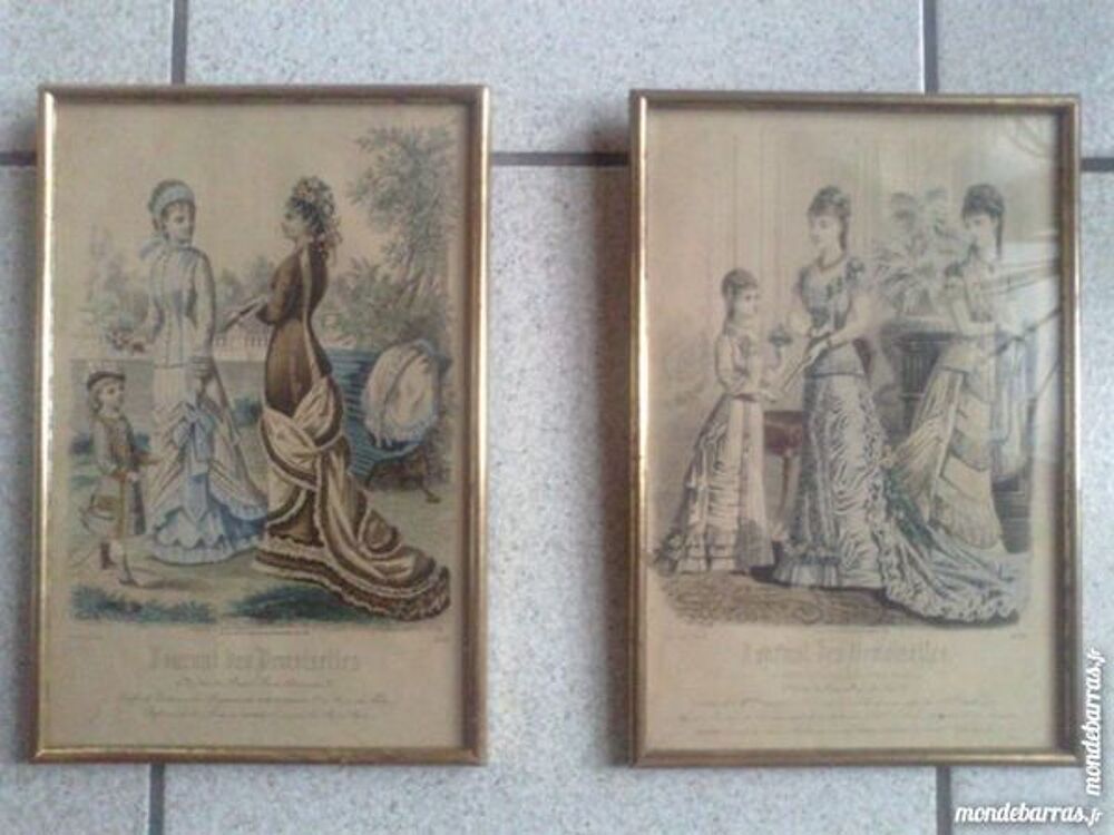 Gravures de 1878 Décoration