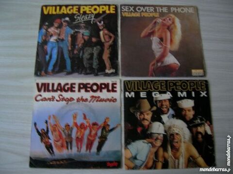 45 TOURS VILLAGE PEOPLE - LOT de 4 disques 20 Nantes (44)