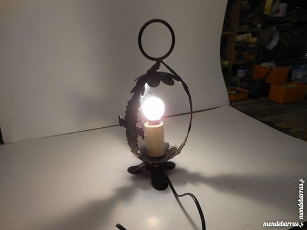 lampe de chevet fer forg&eacute; vintage pa17 Cuisine