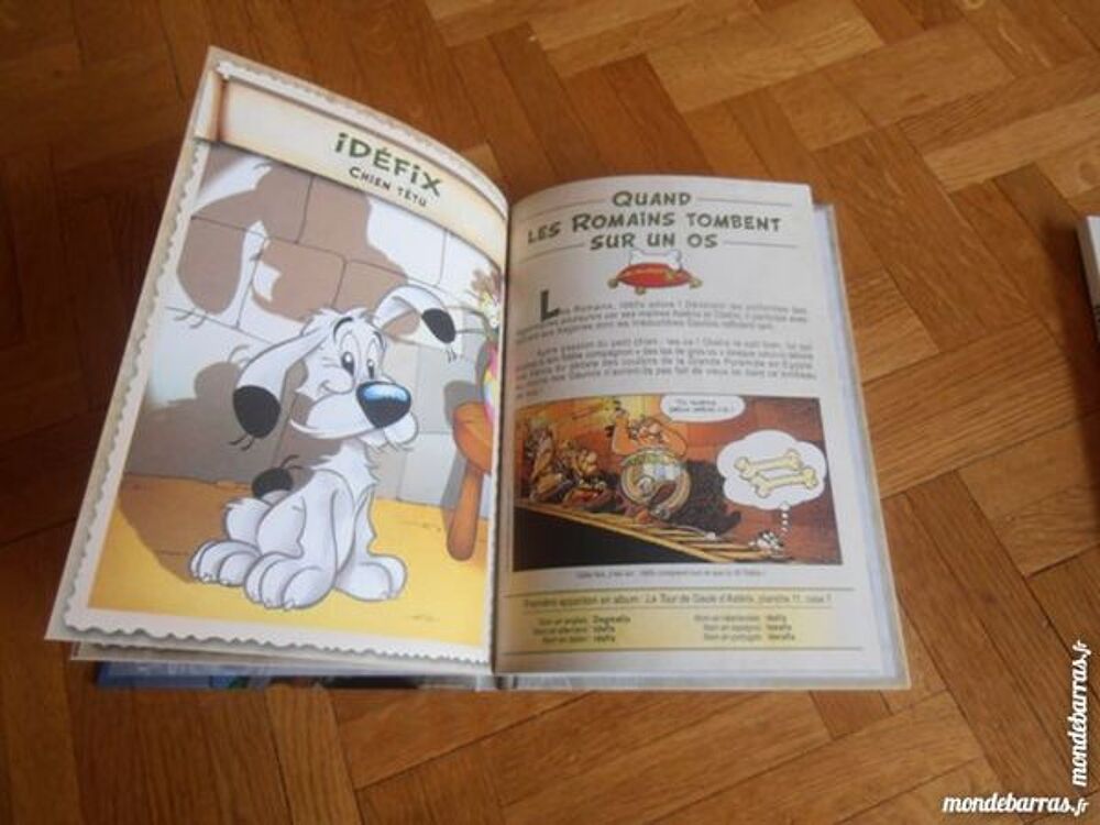 Livre + Carnet de cartes postales Ast&eacute;rix Jeux / jouets