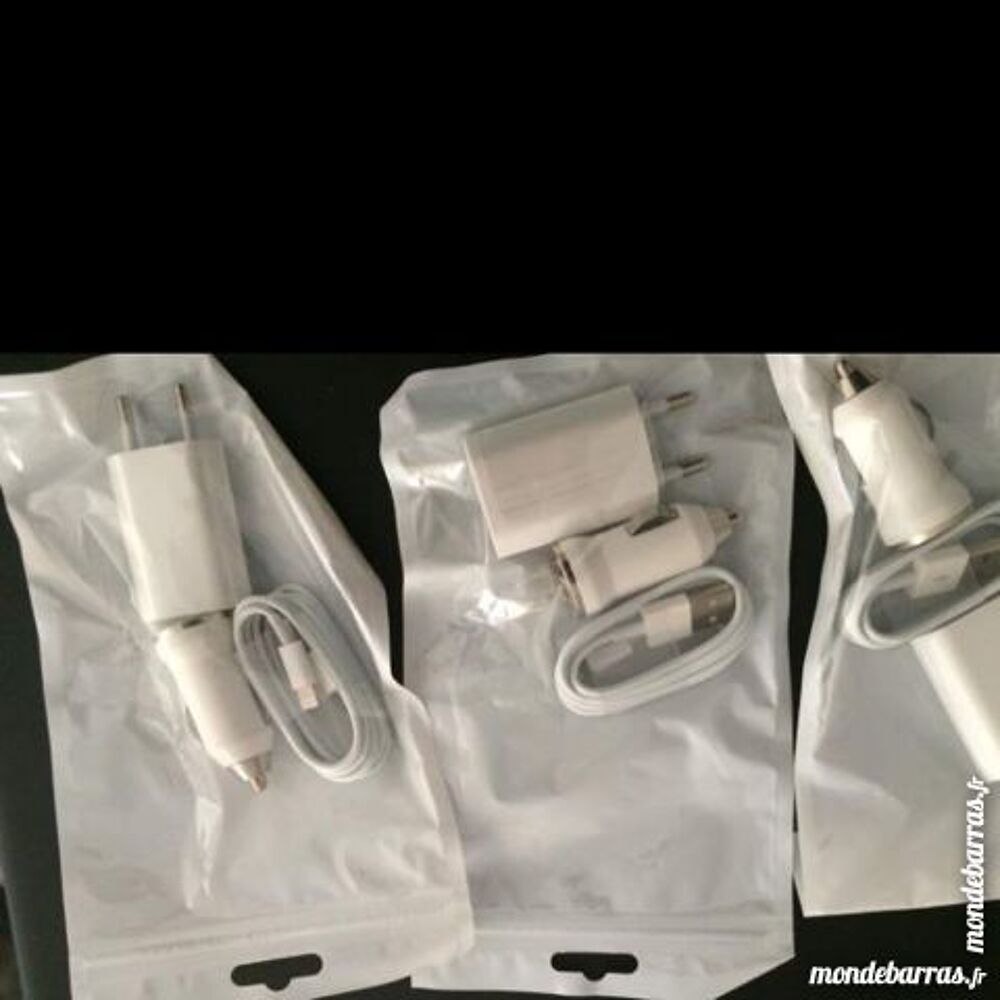 chargeur iphone 5 et 6 Téléphones et tablettes