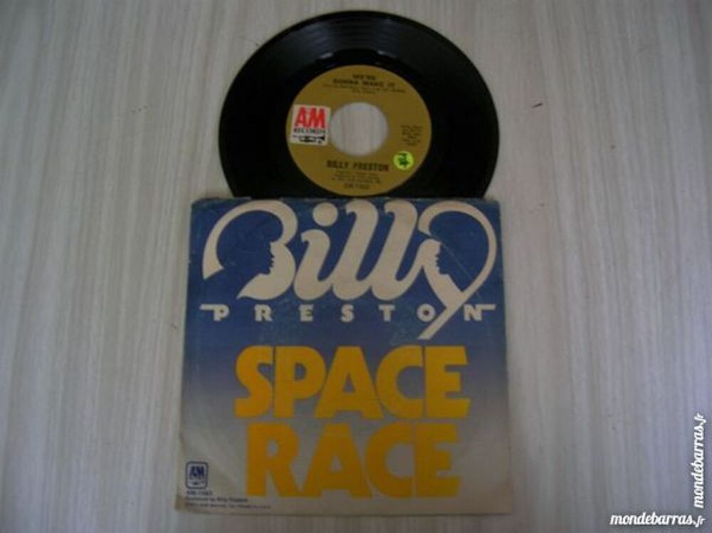 45 TOURS BILLY PRESTON Space race CD et vinyles