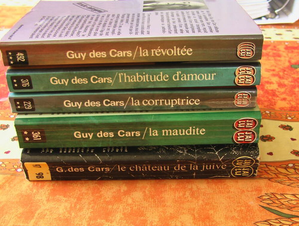 Livres-Guy des Cars (N&deg;2) Livres et BD