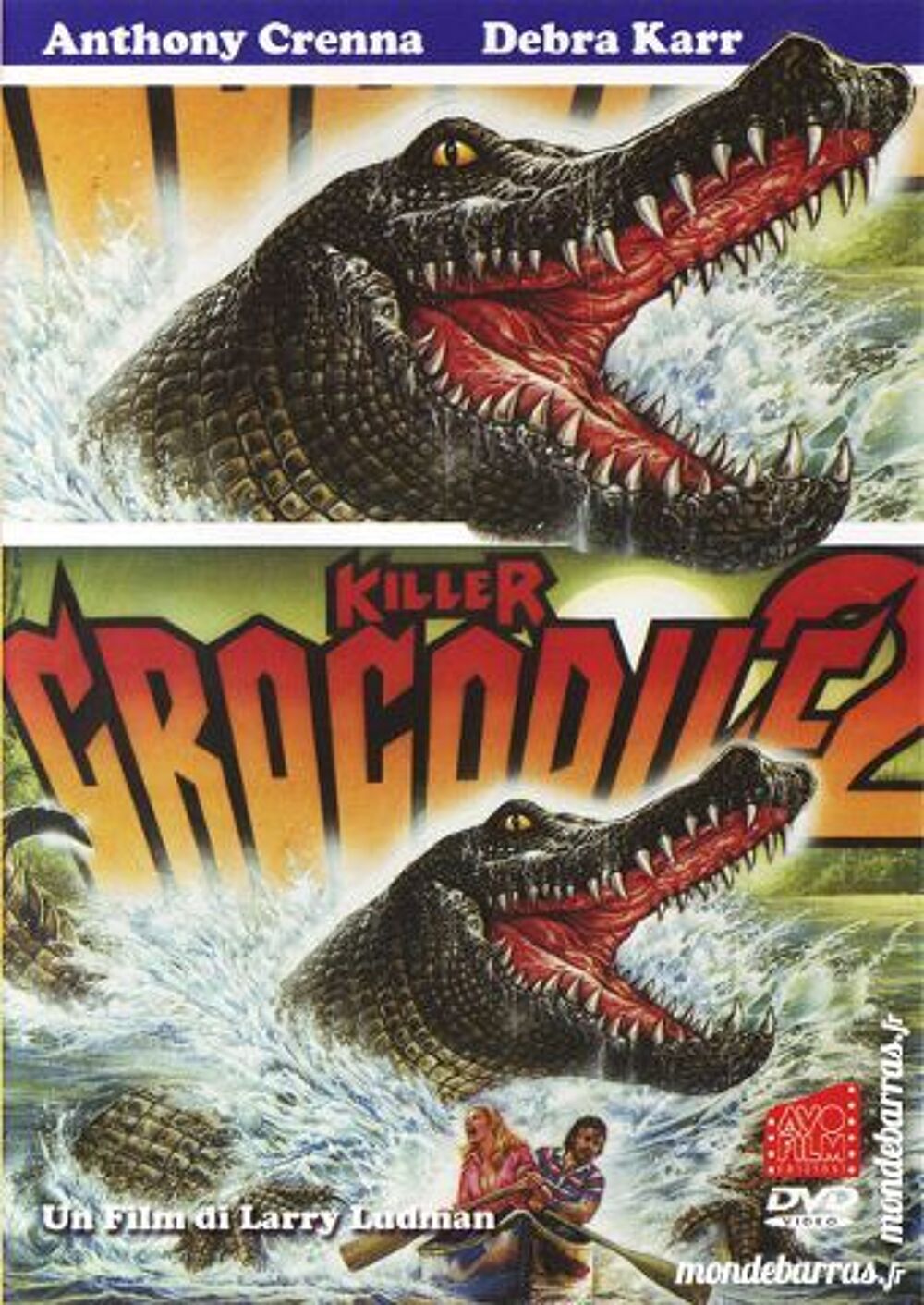 K7 Vhs: Killer Crocodile 2 (61) DVD et blu-ray