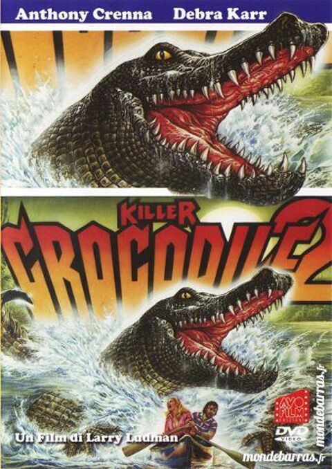 K7 Vhs: Killer Crocodile 2 (61) 6 Saint-Quentin (02)