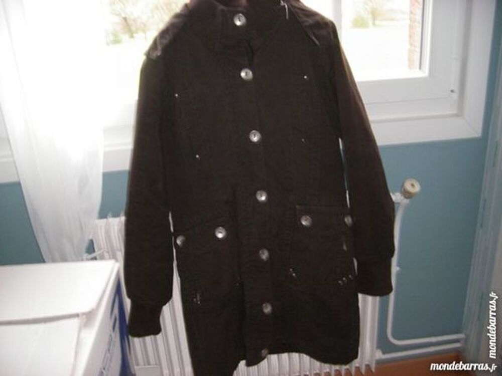 manteau marron 38/40 Vêtements