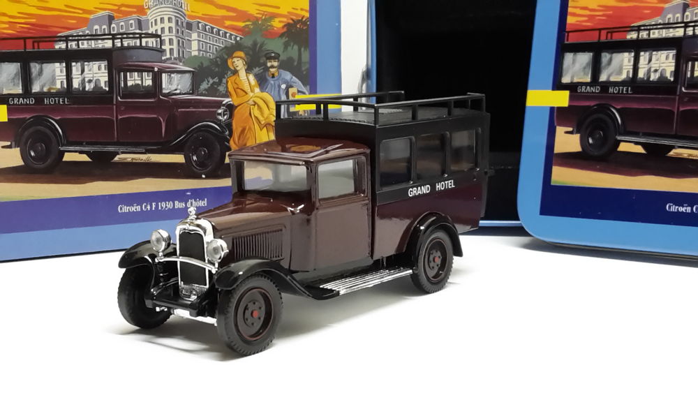Citro&euml;n C4 Palace H&ocirc;tel 1930 - boite m&eacute;tal 