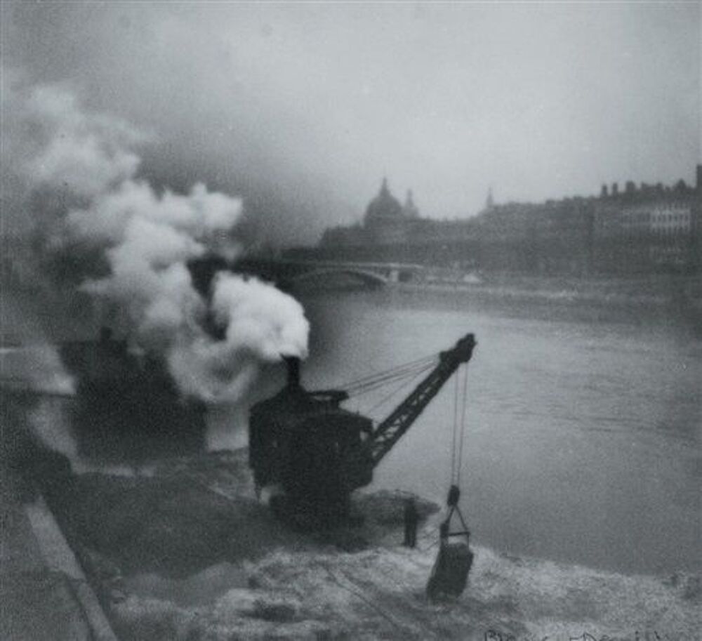 Photographie BLANC ET DEMILLY Sign&eacute; au crayon rouge 