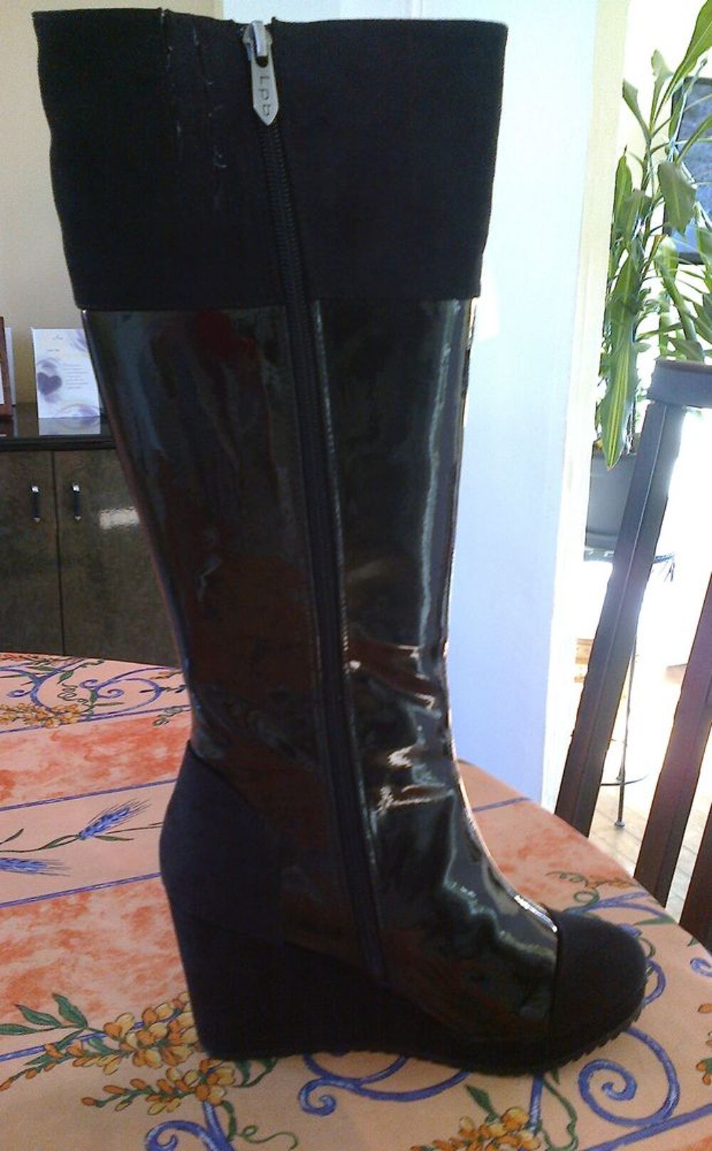 Bottes Compens&eacute;es &agrave; Plateformes Neuves Chaussures