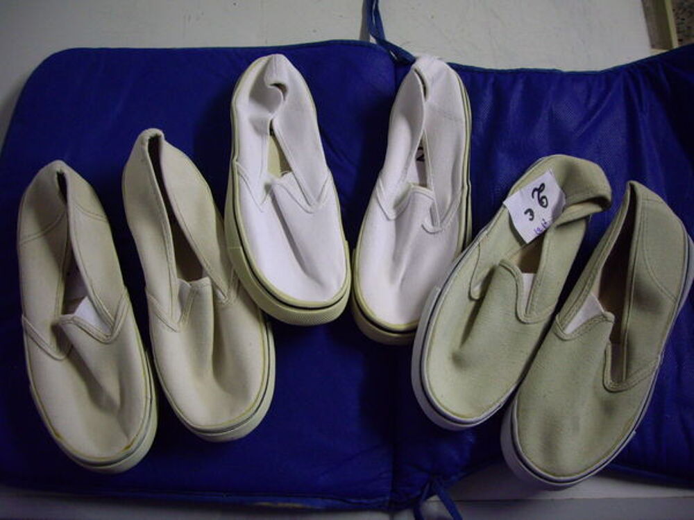 Divers Baskets Toile pt 37 de 1 € &agrave; 2 €-neuves Chaussures