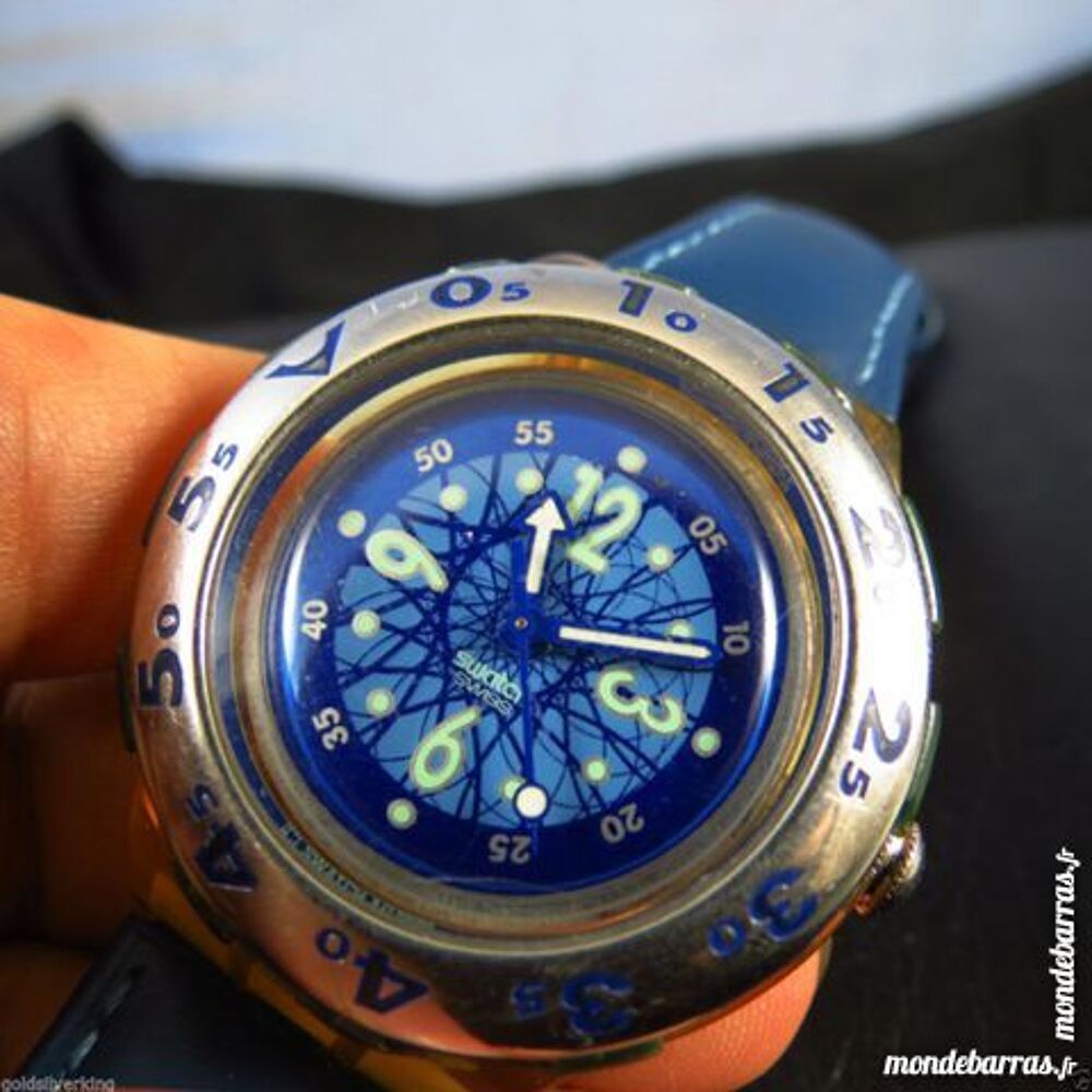 SWATCH MARINE ETA V8 montre 1993 SWA0037 Bijoux et montres