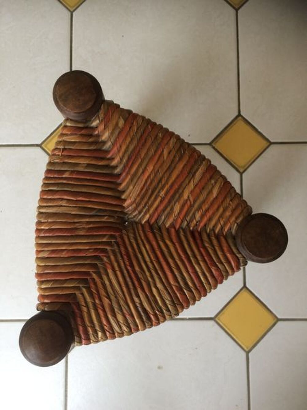 tabouret en bois de coin Meubles