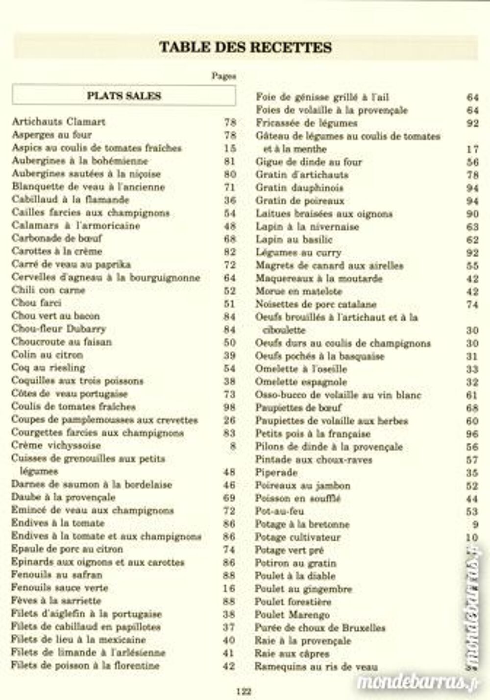 LA CUISINE DIETETIQUE / prixportcompris Livres et BD