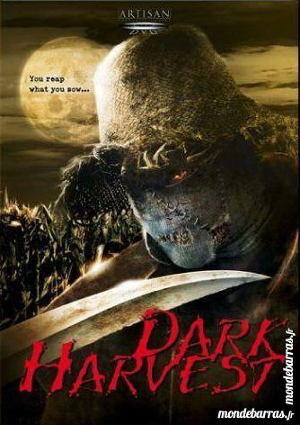 K7 Vhs: Dark Harvest (539) DVD et blu-ray