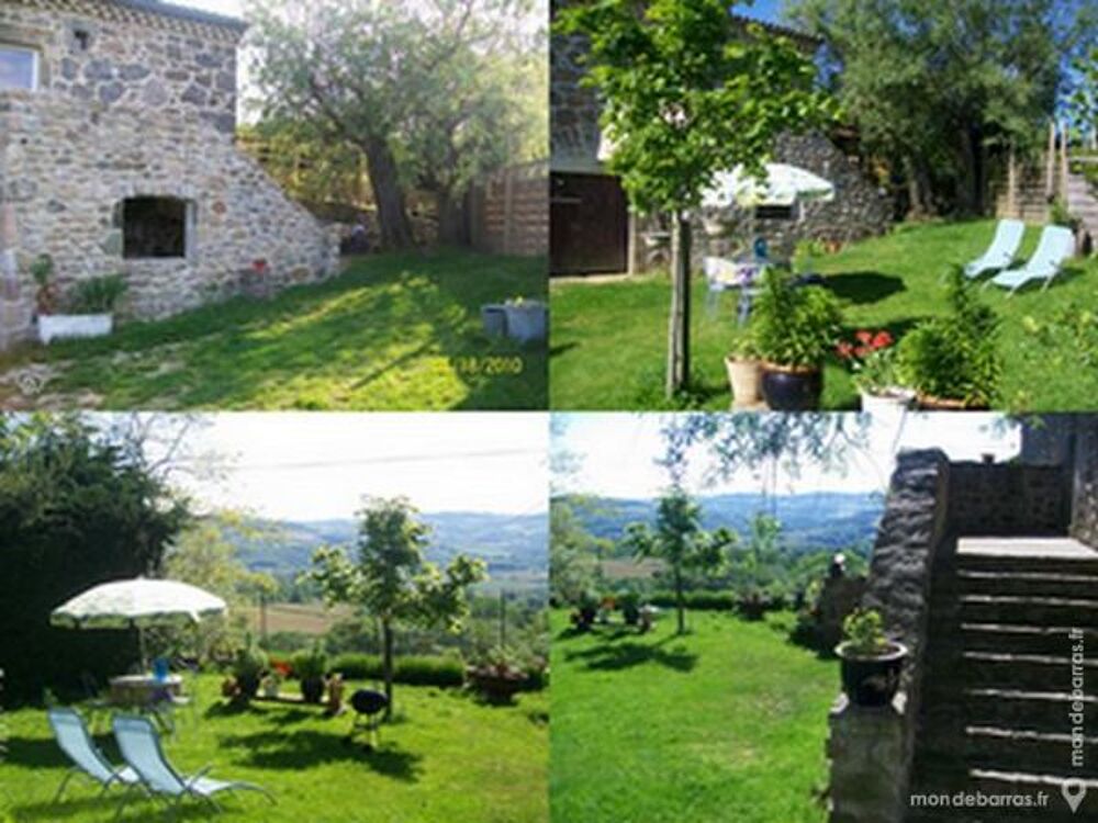   Gîte ARDECHE   prox Valence maison pierre Campagne Rhône-Alpes, Champis (07440)
