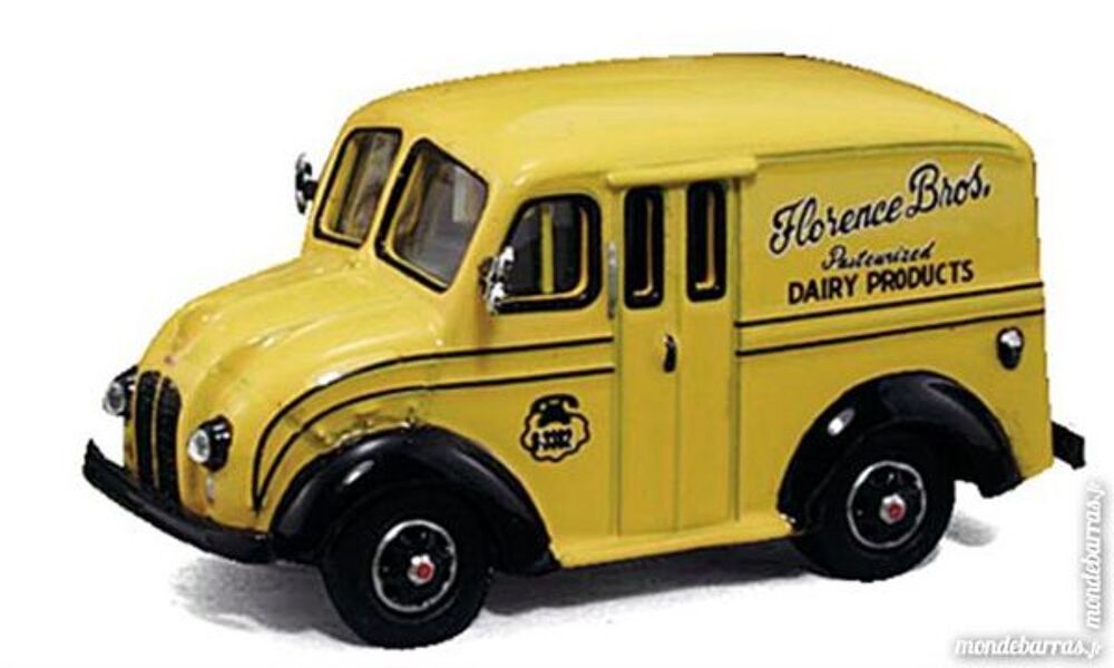 camion laitier Divco +personnage 1/87 AHM Neuf Jeux / jouets