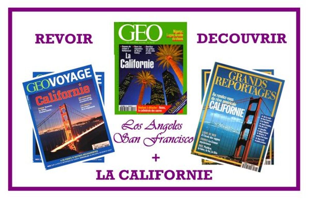 revoir ou d&eacute;couvrir la CALIFORNIE /prixportcompris Livres et BD